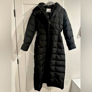 Cole Haan Zip-Front Down Puffer Coat | Black | Size M